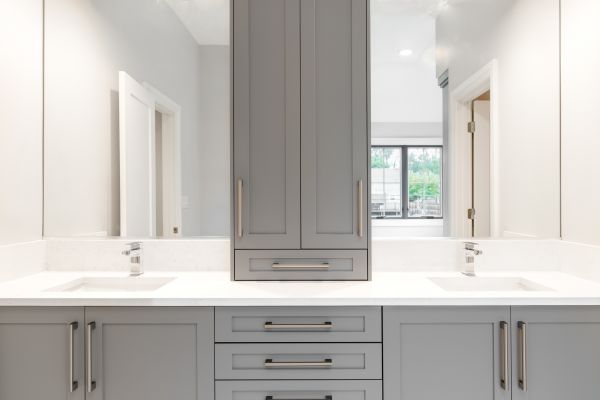 Cost of Bathroom Cabinets Remodeling in Morrisville